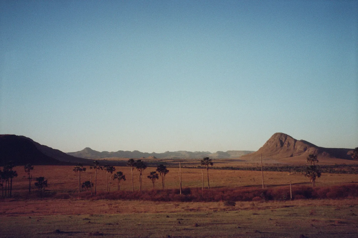 Original 35mm photo of the Chapada landscape